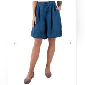 CP Shades 100% Linen Shorts Size Large